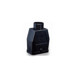 Capot C, Polycarbonate, Polyamide, IP65, Sortie verticale, PG21